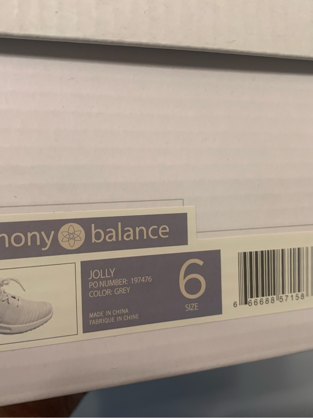 Harmony Balance Jolly Sneakers - Grey